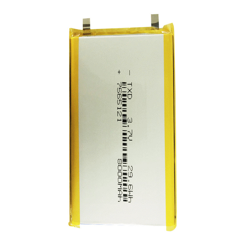 Аккумулятор Li-pol, 126090, 3.7V, 8000mAh, 0,5С 1шт.