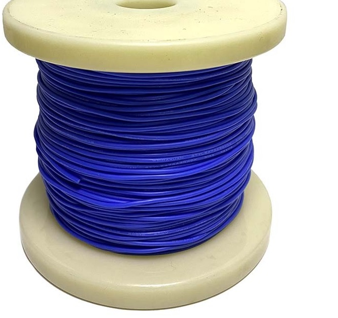 Провод 20AWG синий 1м
