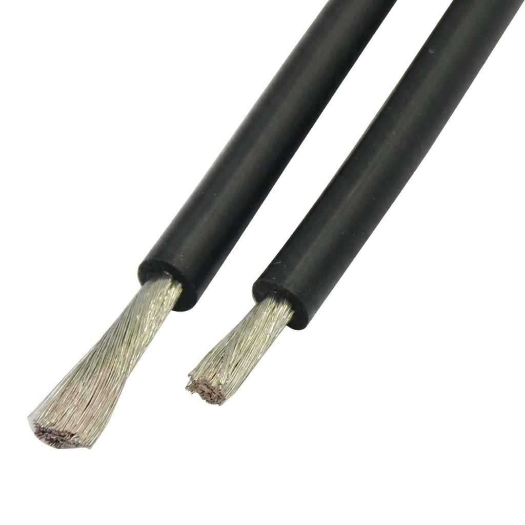 Провод 10AWG черный 1м
